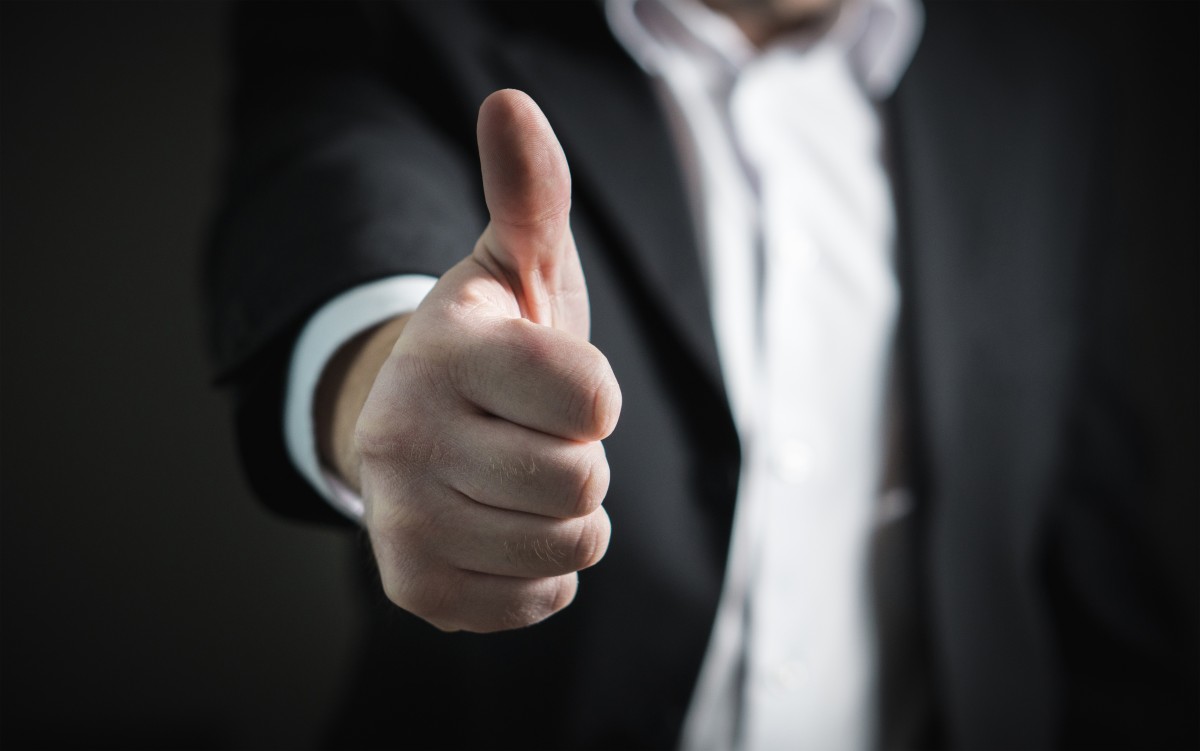 hand, man, person, suit, finger, giving, corporate, business, black, arm, thumbs up, close up, contract, greeting, congratulations, businessman, success, marketing, thumb, interaction, agreement, real estate agent, sense, human action, alright, congrats